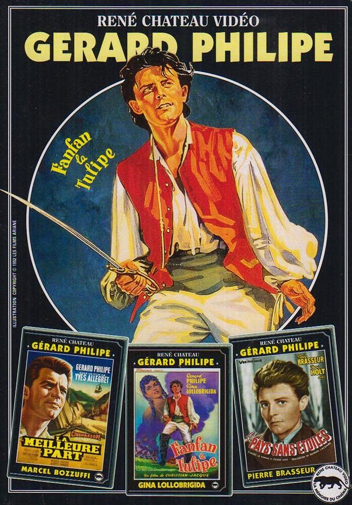 Coffret gérard philipe : fanfan la tulipe ; le pays sans étoile ; la meilleure part Movies