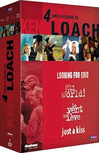 Ken Loach-Coffret-Looking for Eric + Just A Kiss + Le Vent se lève + It's A Free World dvd