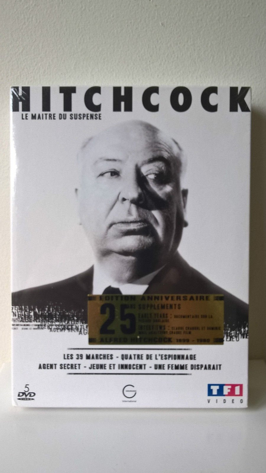 Coffret hitchcock 5 films Films