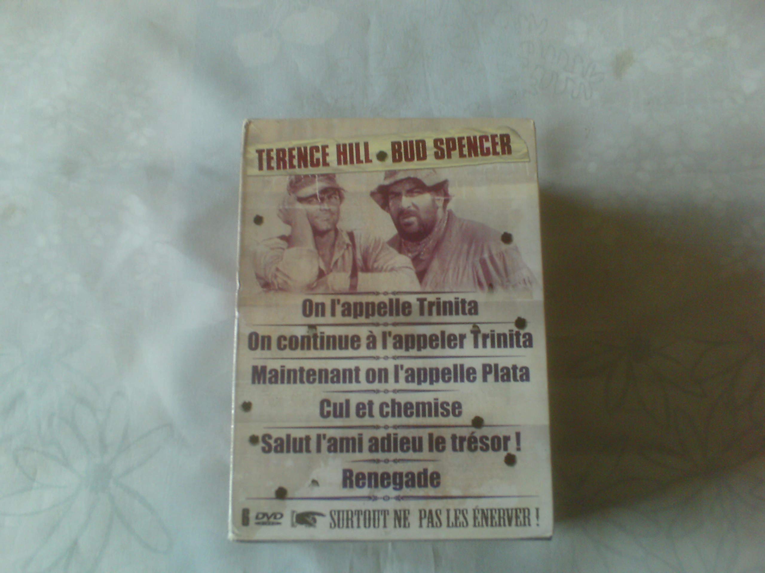 Terence Hill & Bud Spencer - Coffret - On l'appelle Trinita + On continue à l'appeler Trinita + Maintenant on l'appelle Plata + Cul et chemise + Renegade + Salut l'ami, adieu le trésor + Petit papa baston Movies