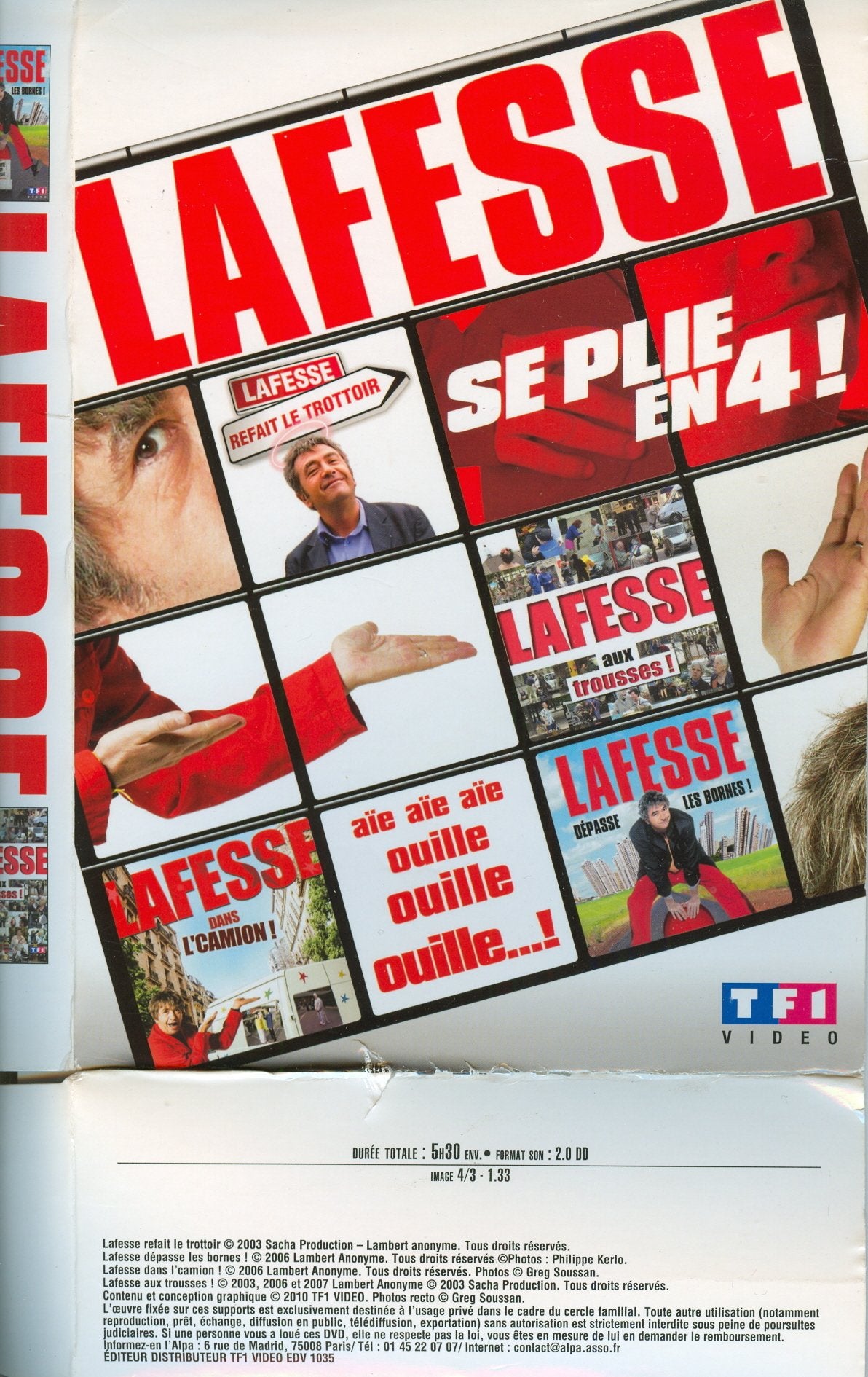 Coffret jean yves lafesse Films