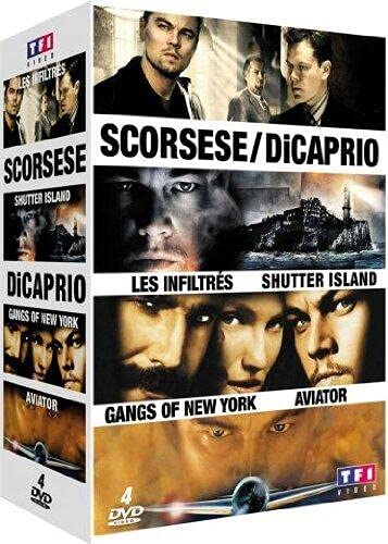 Scorsese & Di Caprio : Gangs of New-York + Les Infiltrés + Aviator Movies