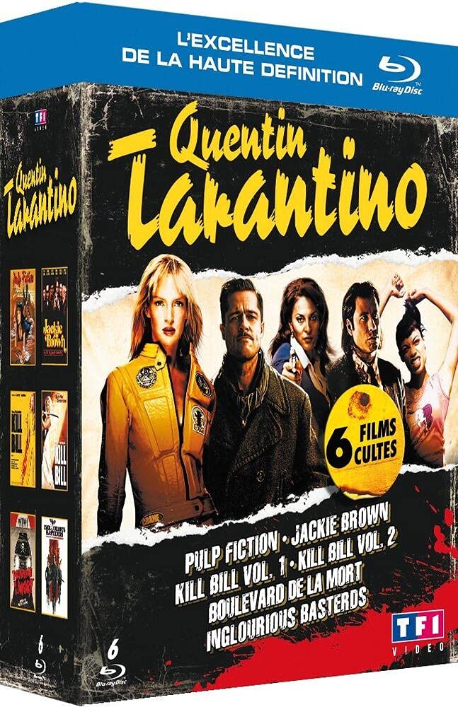 Quentin Tarantino : Coffret 6 films dvd