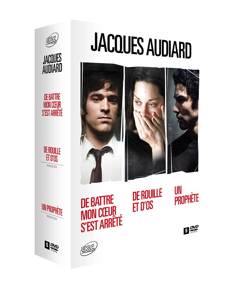 Jacques Audiard - Coffret - De battre mon coeur s'est arrêté + De rouille et d'os + Un prophète Films