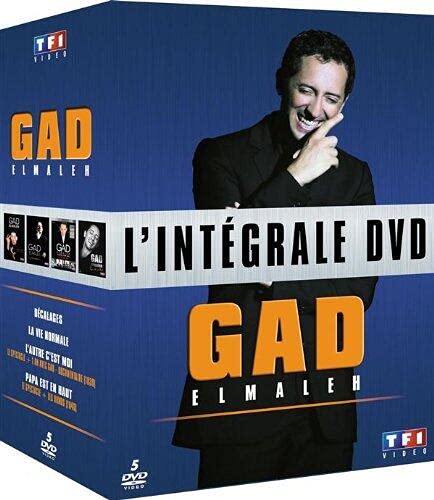 Coffret intégrale gad elmaleh : décalages ; la vie normale ; papa est en haut 2010 ; l'autre c'est moi Movies
