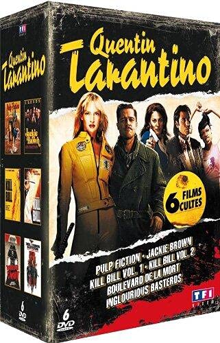 Coffret tarantino : pulp fiction ; jackie brown ; kill bill 1 et 2 ; inglorious basterds ; boulevard de la mort Films