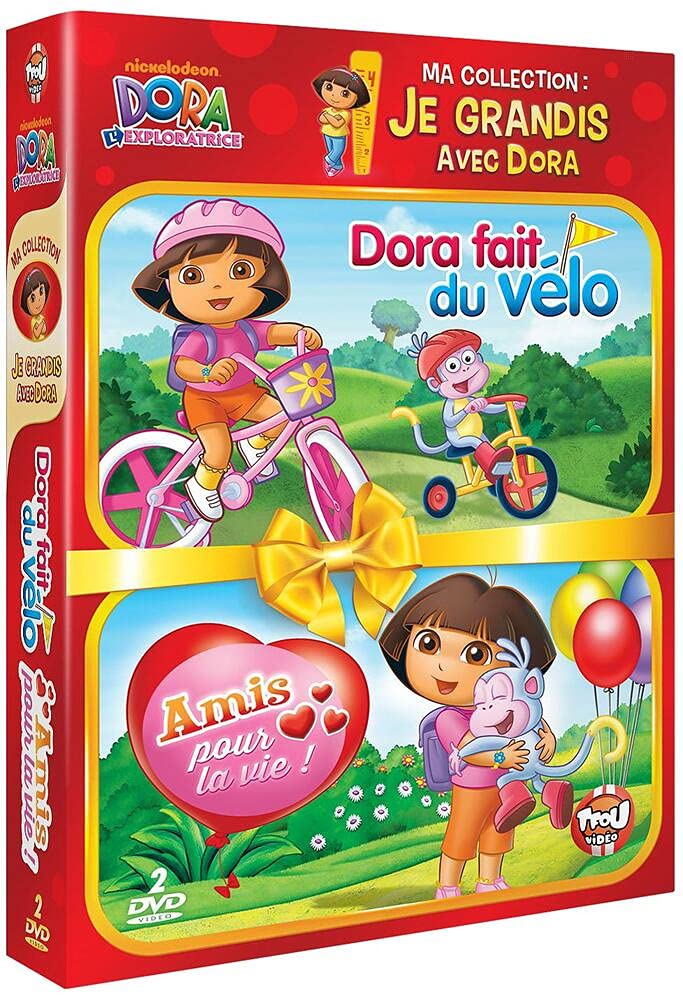 l'exploratrice-Ma Collection : Je grandis Dora Fait du vélo + Amis pour la Vie dvd