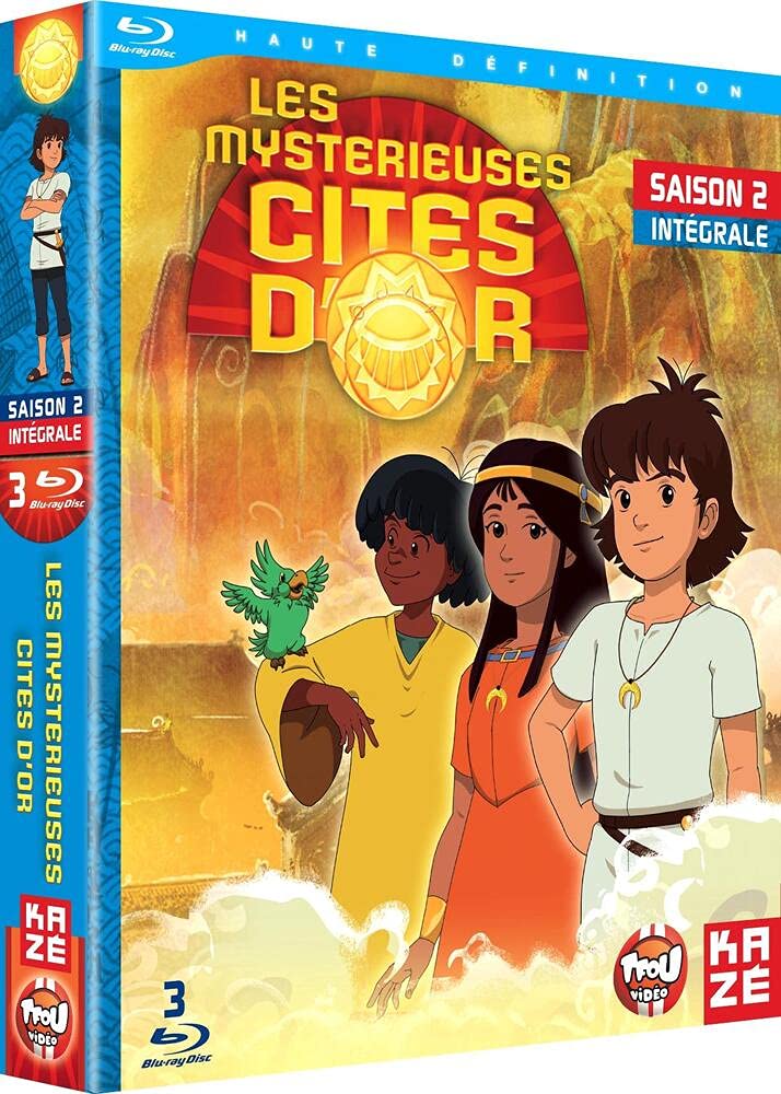 Coffret les mystérieuses cités d'or, saison 2 Films
