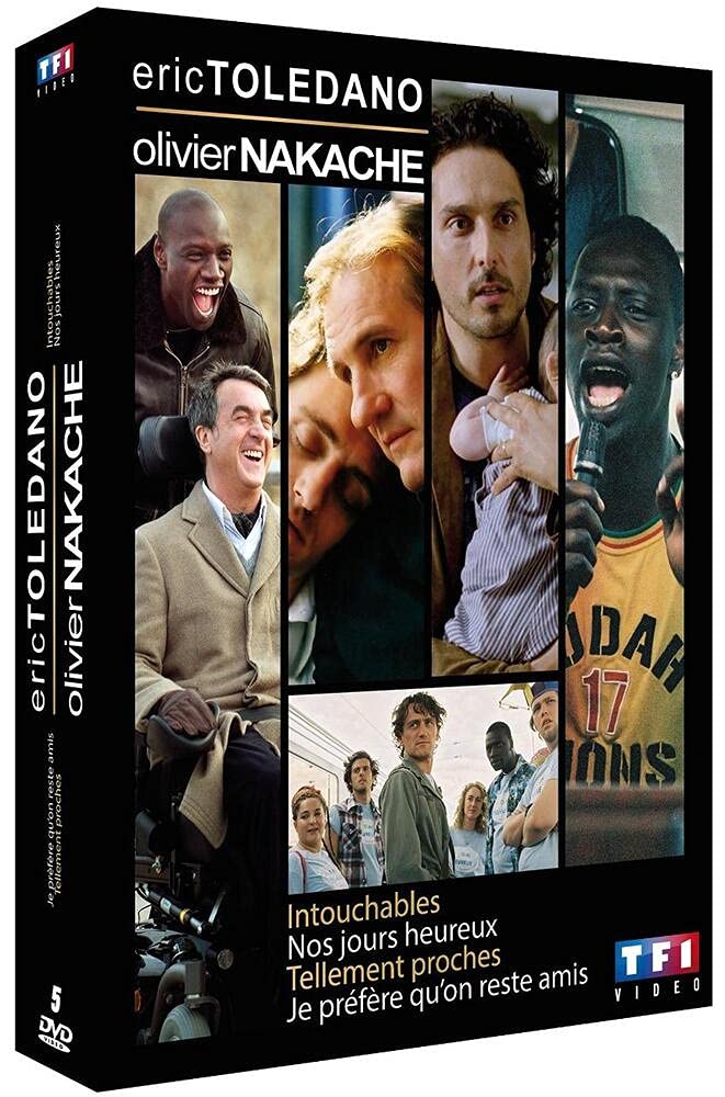 Eric Toledano/Olivier Nakache-Coffret : Intouchables + Nos Jours Heureux + Tellement Proches + Je préfère qu'on Reste Amis Movies