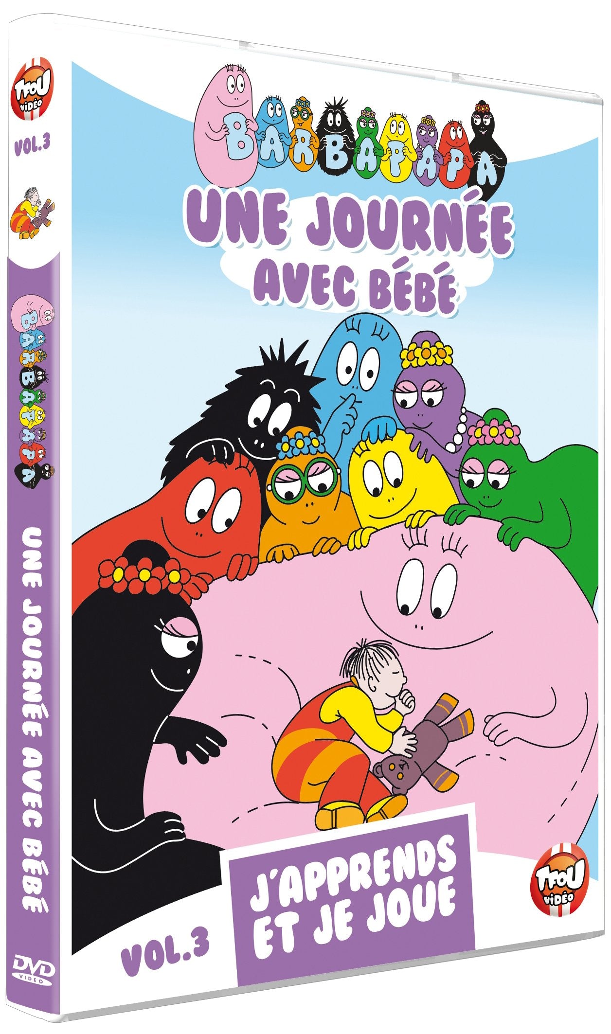 J'apprends et je joue avec barbapapa : une journée avec bébé Box sets