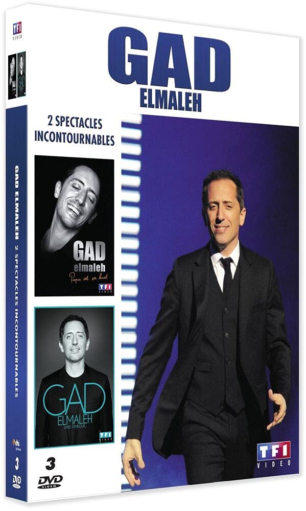 Coffret gad elmaleh : papa est en haut ; sans tambour Movies