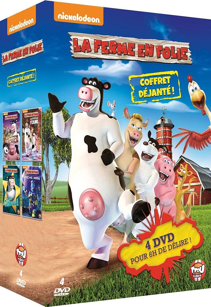 La Ferme en folie - Coffret déjanté ! - 4 DVD dvd