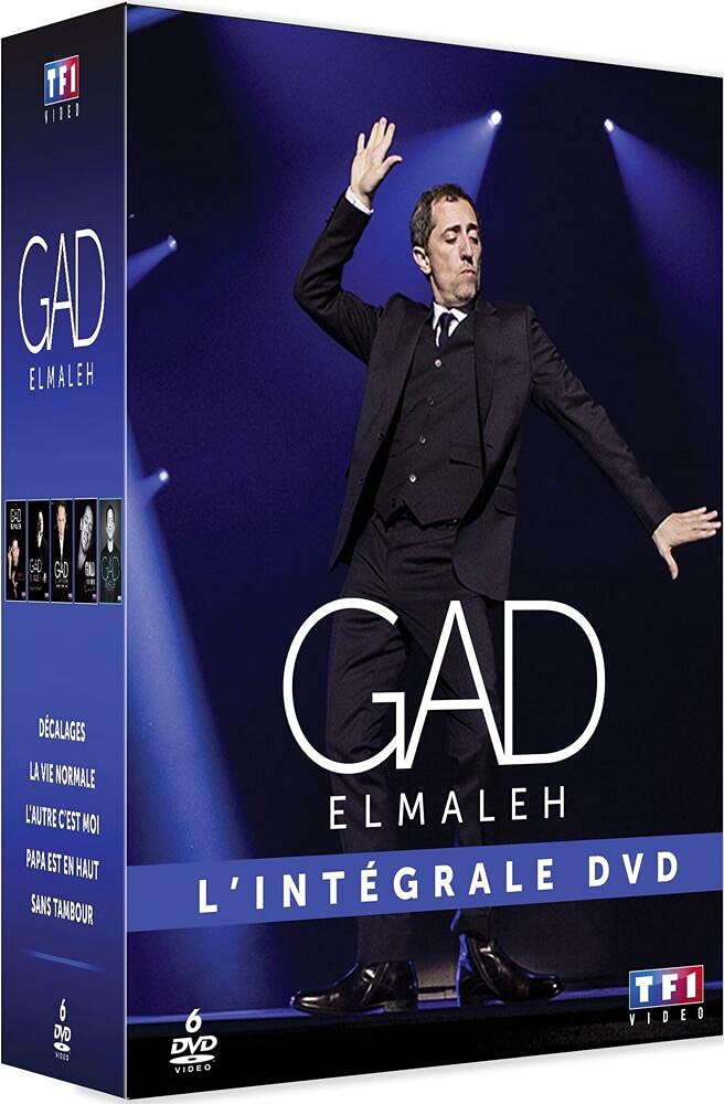 Coffret Gad Elmaleh 5 Spectacles Films
