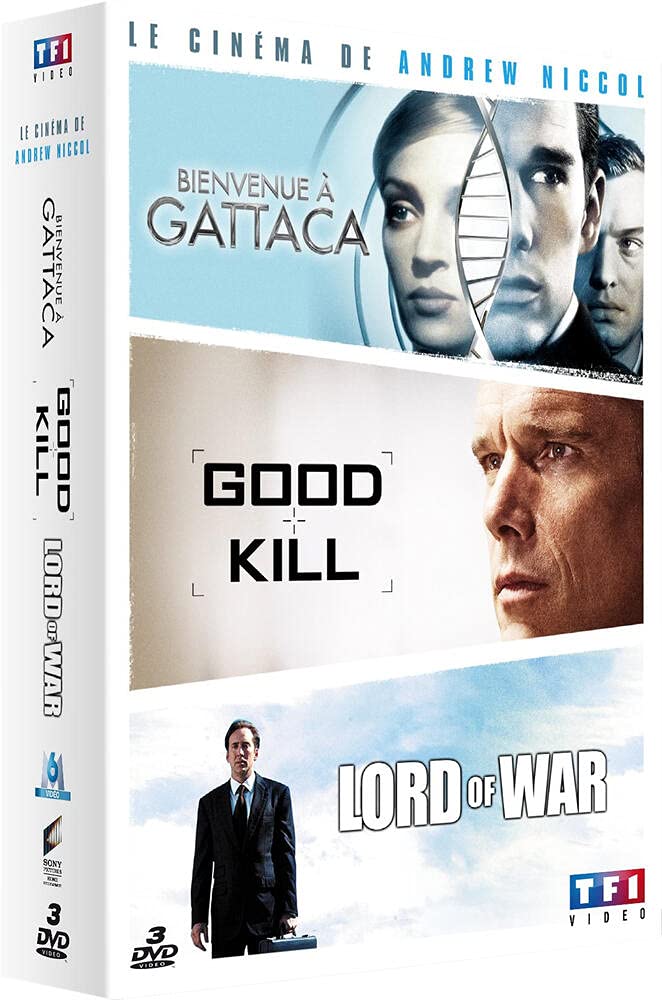 Coffret andrew niccol : good kill ; bienvenue à gattaca ; lord of war Movies