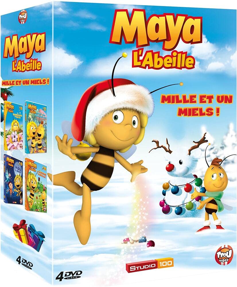 Coffret maya l'abeille 3D - mille et un miels, vol. 5 à 8 : la naissance de maya ; amis pour la vie ; vol de nuit Films