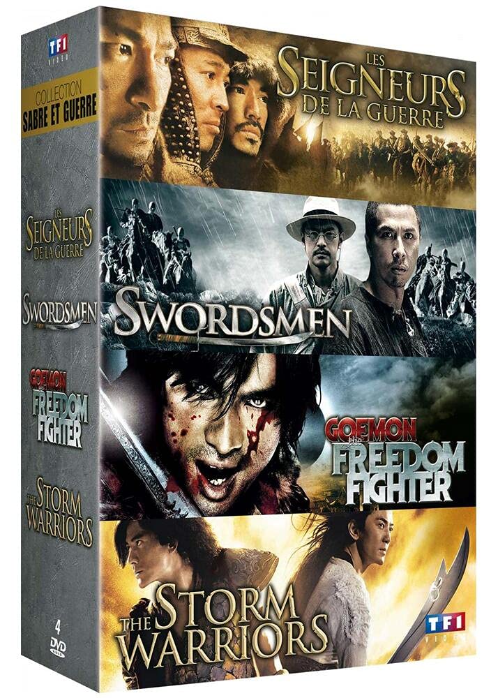 Collection Sabre seigneurs de la Guerre + Swordsmen + Goemon Freedom Fighter + The Storm Warriors Movies