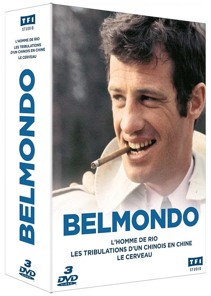 Belmondo : l'homme de Rio + Les Tribulations d'un Chinois en Chine + Le Cerveau Movies
