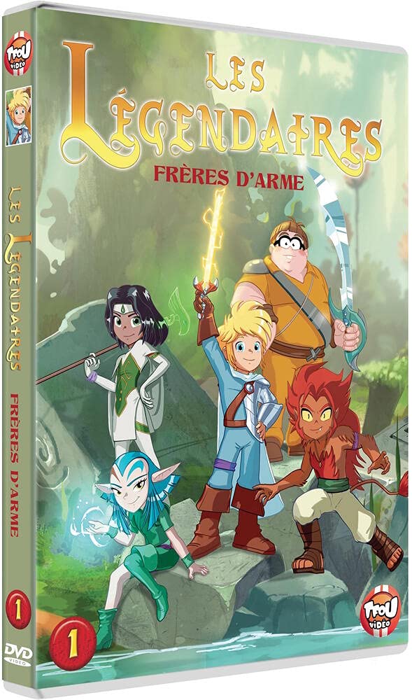 Les Légendaires - 1 - Frères d'armes dvd