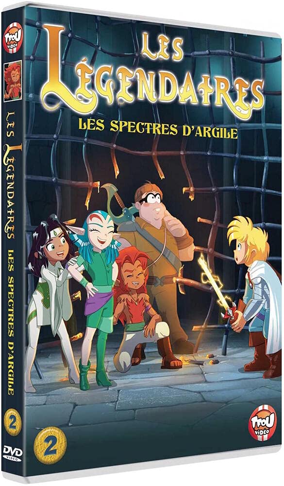 Les Légendaires - 2 - Les Spectres d'argile dvd