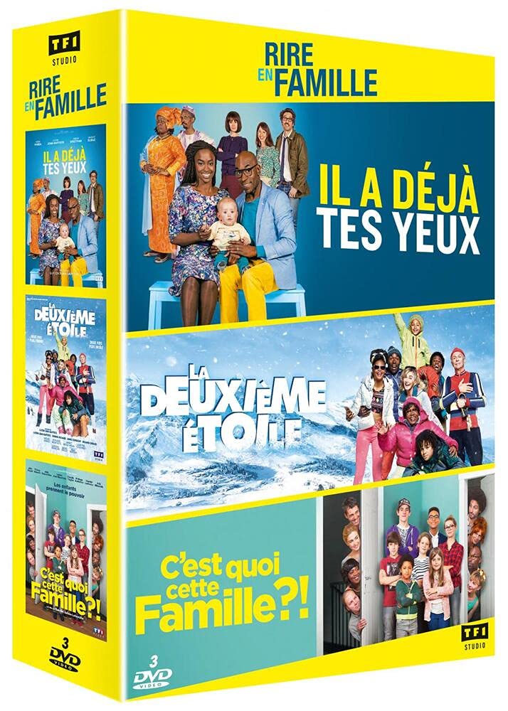 Coffret le rire pour toute la famille 3 films : la deuxième étoile ; c'est quoi cette famille ?! ; il a déjà tes yeux Movies