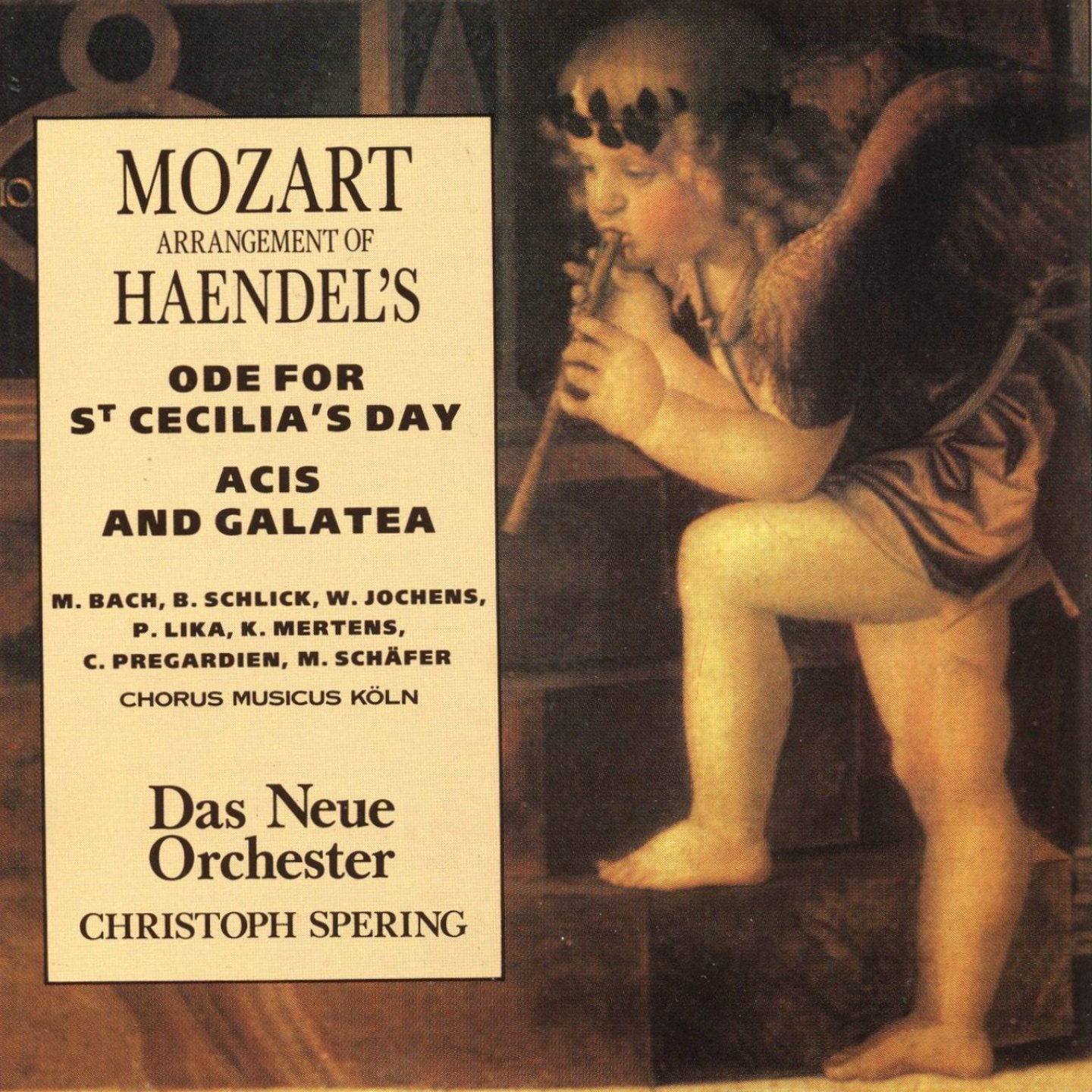 Mozart Arrangement of Haendel's Ode for St Cecilia's Day / Acis and Galatea Classical