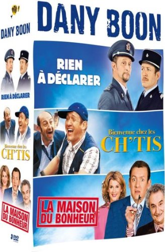 Coffret dany boon : rien à declarer ; bienvenue chez les ch'tis ; la maison du bonheur Films