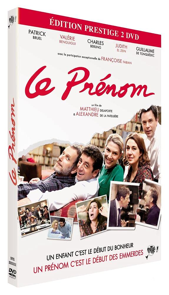 Coffret le prénom : le film et la pièce de théâtre Films
