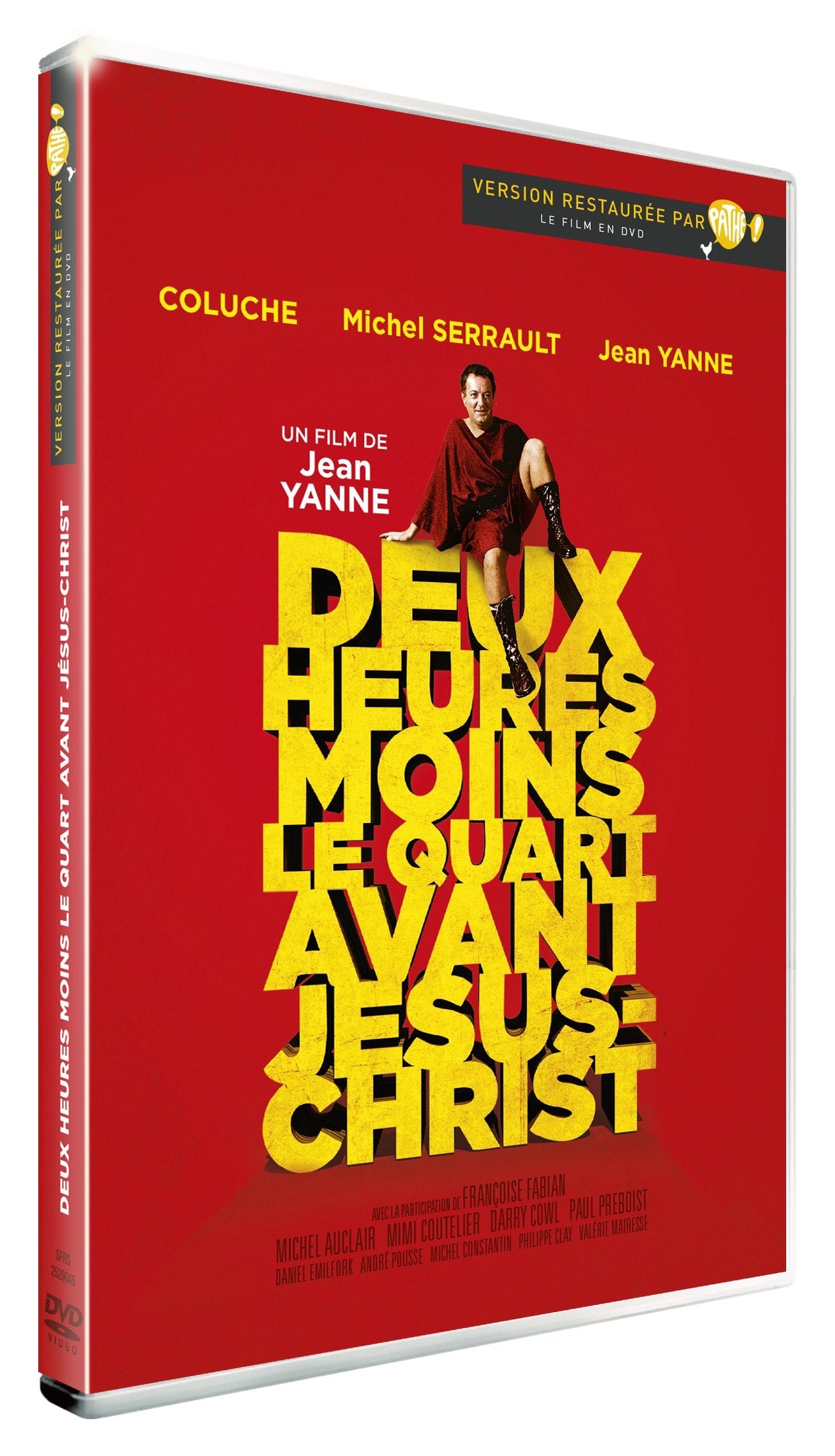 Deux heures moins le quart avant Jésus-Christ dvd