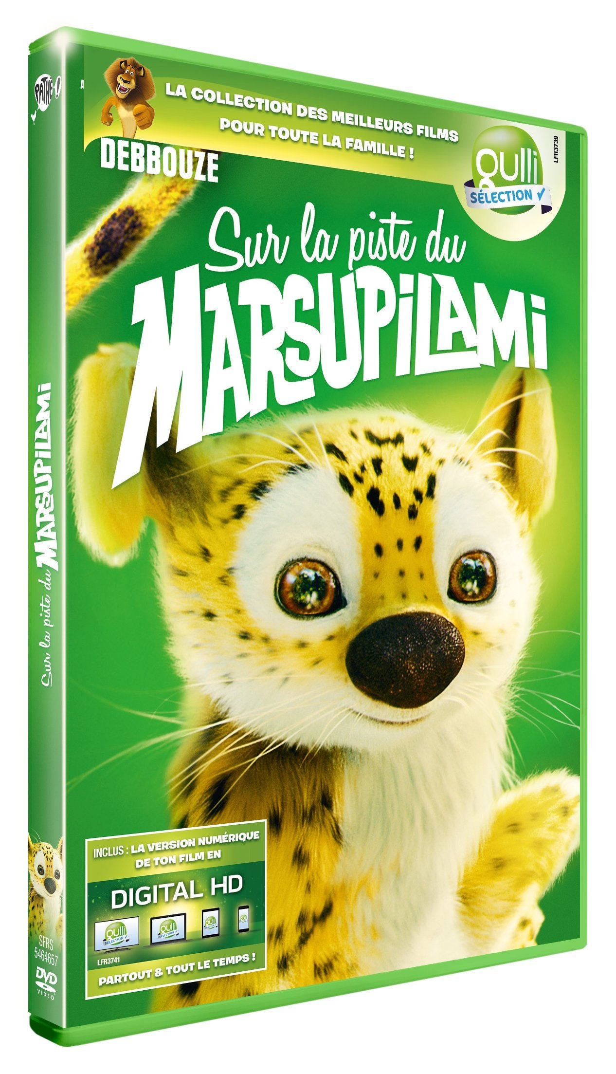 sur la Piste du Marsupilami dvd