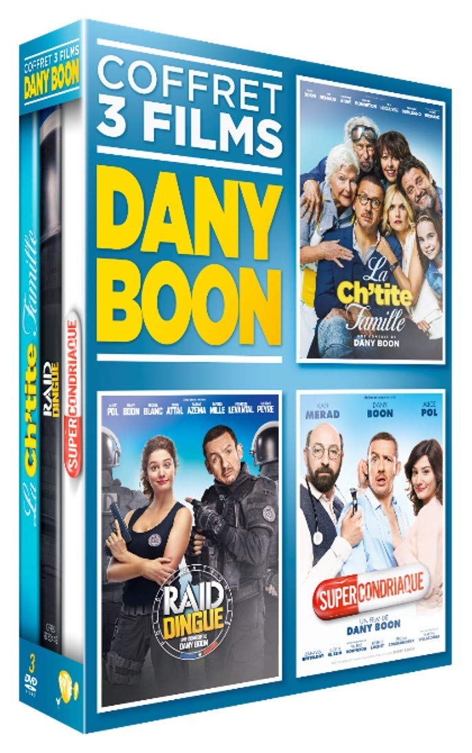 Dany Boon Coffret 3 Films La Chtite Famille Raid Dingue Supercondriaque Films