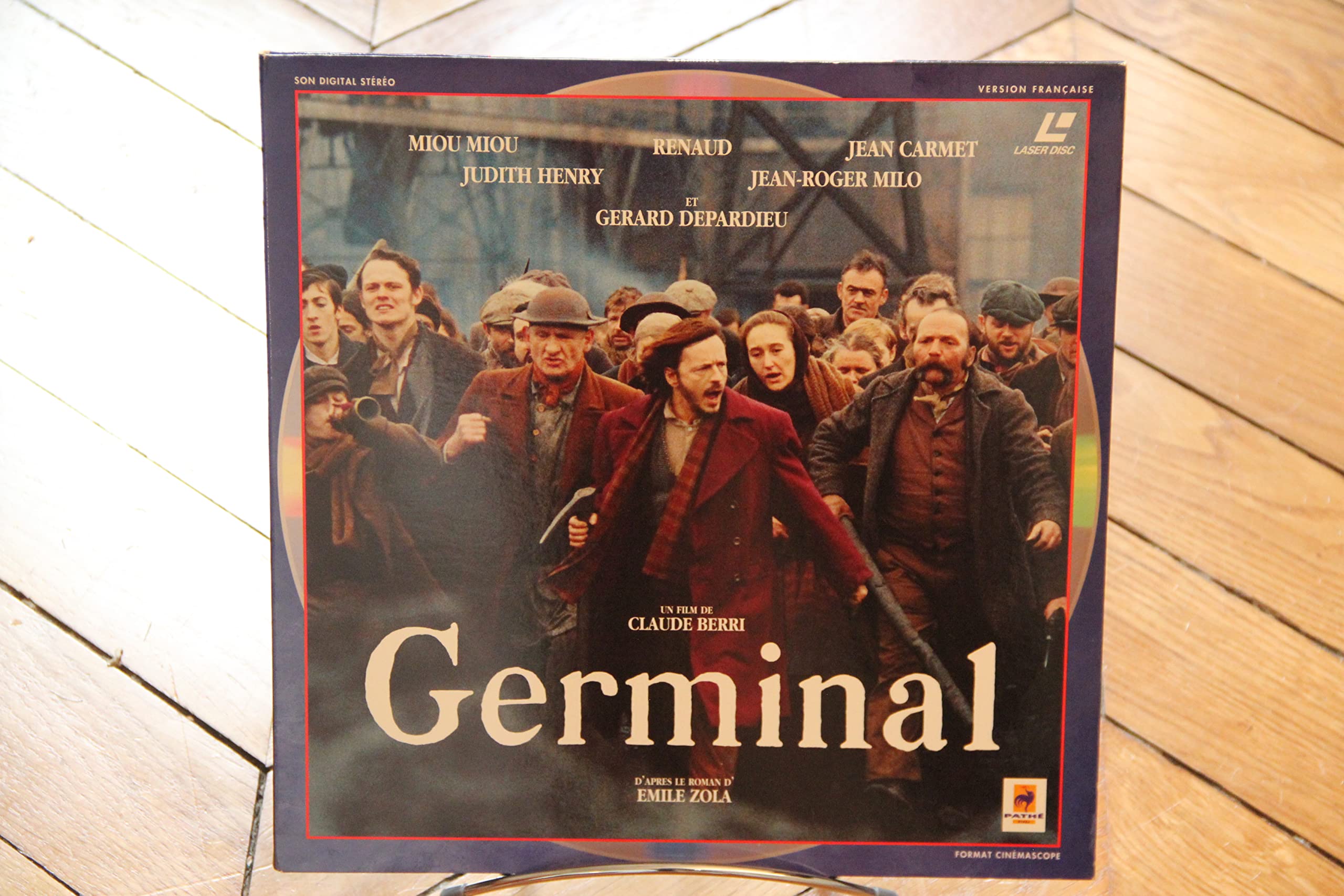 Germinal The 1993 Laserdisc LD PAL France Drama 350141 dvd