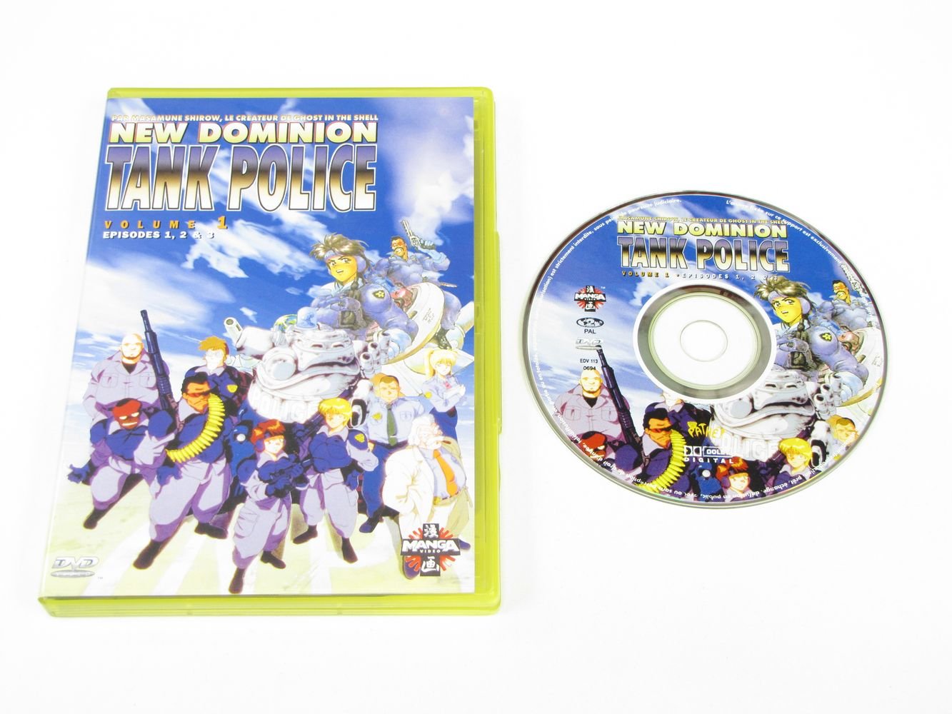 New Dominion Tank Police - Vol.1 Films