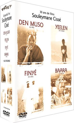 Coffret Souleymane Cisse 4 DVD : Finye / Baara / Den muso / Yeelen Films
