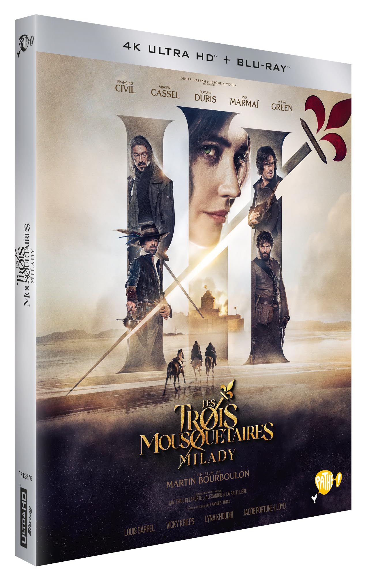 Les trois mousquetaires - milady 4k ultra hd Movies