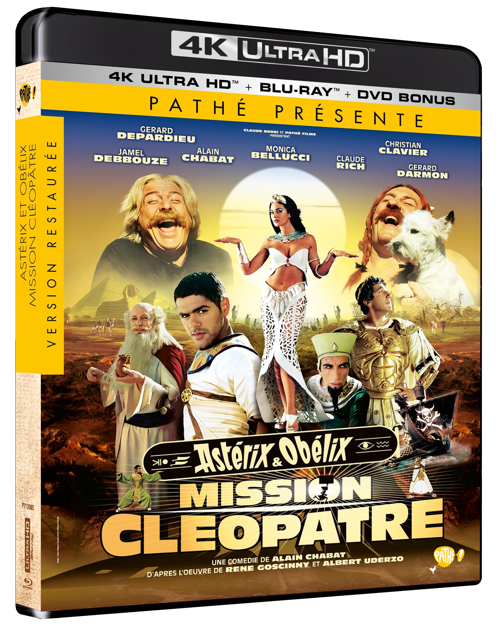 Astérix & obélix : mission cléopâtre 4k ultra hd Films