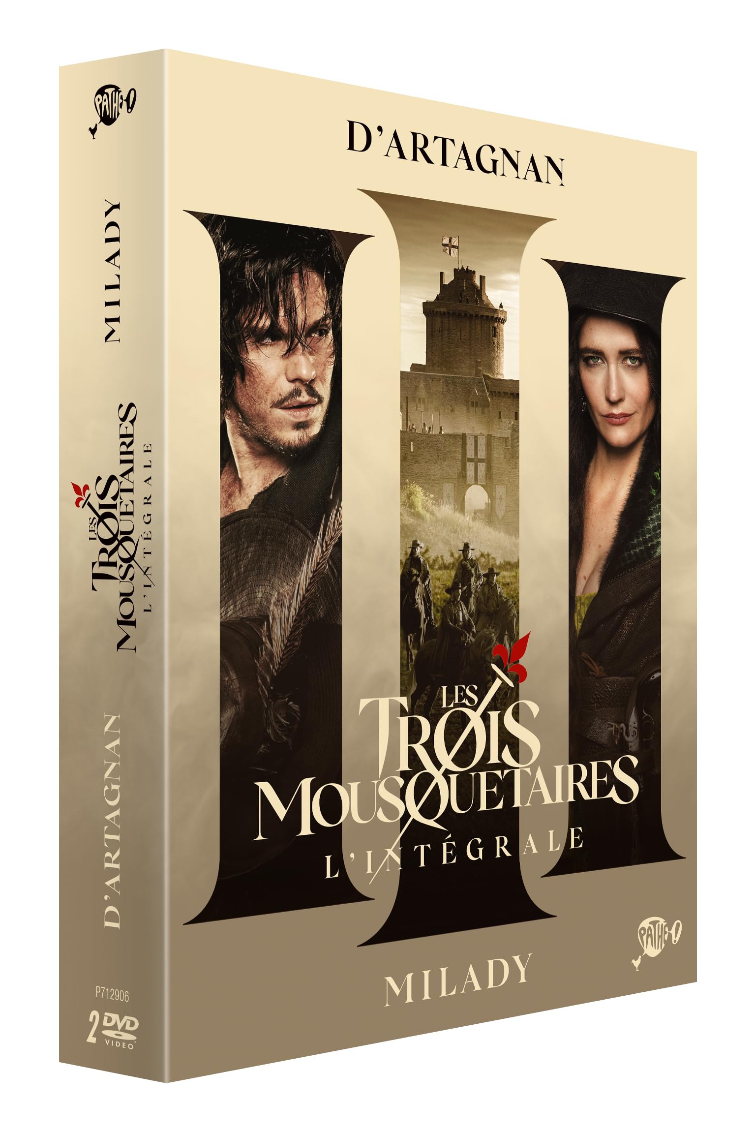 Les Trois Mousquetaires-L'Intégrale-D'Artagnan + Milady dvd