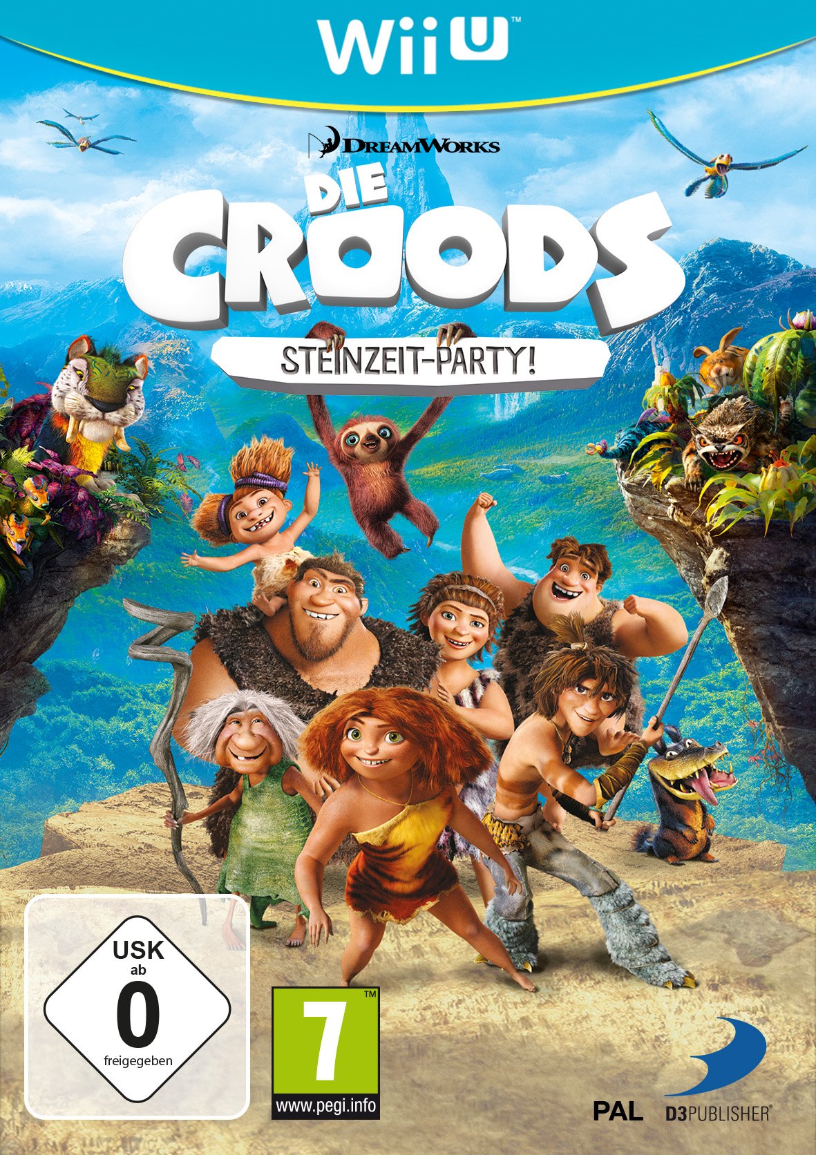 Die Croods: Steinzeit Party! - Wii