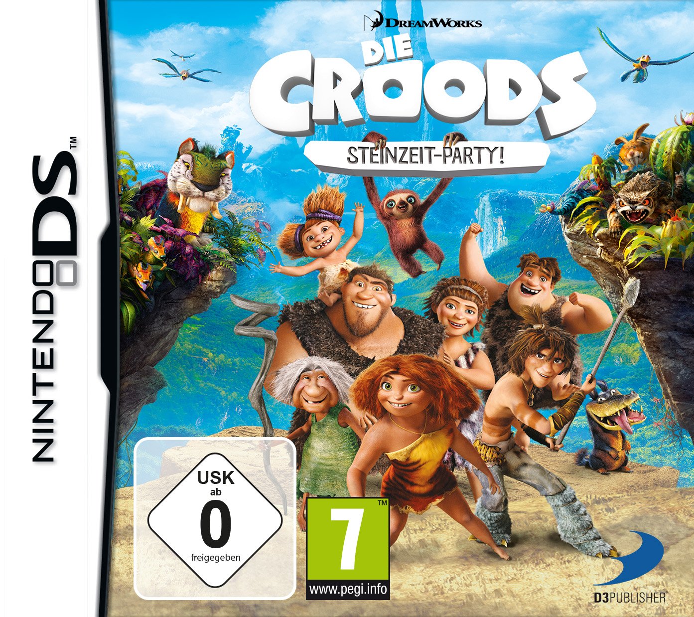Die Croods: Steinzeit Party! Nintendo DS