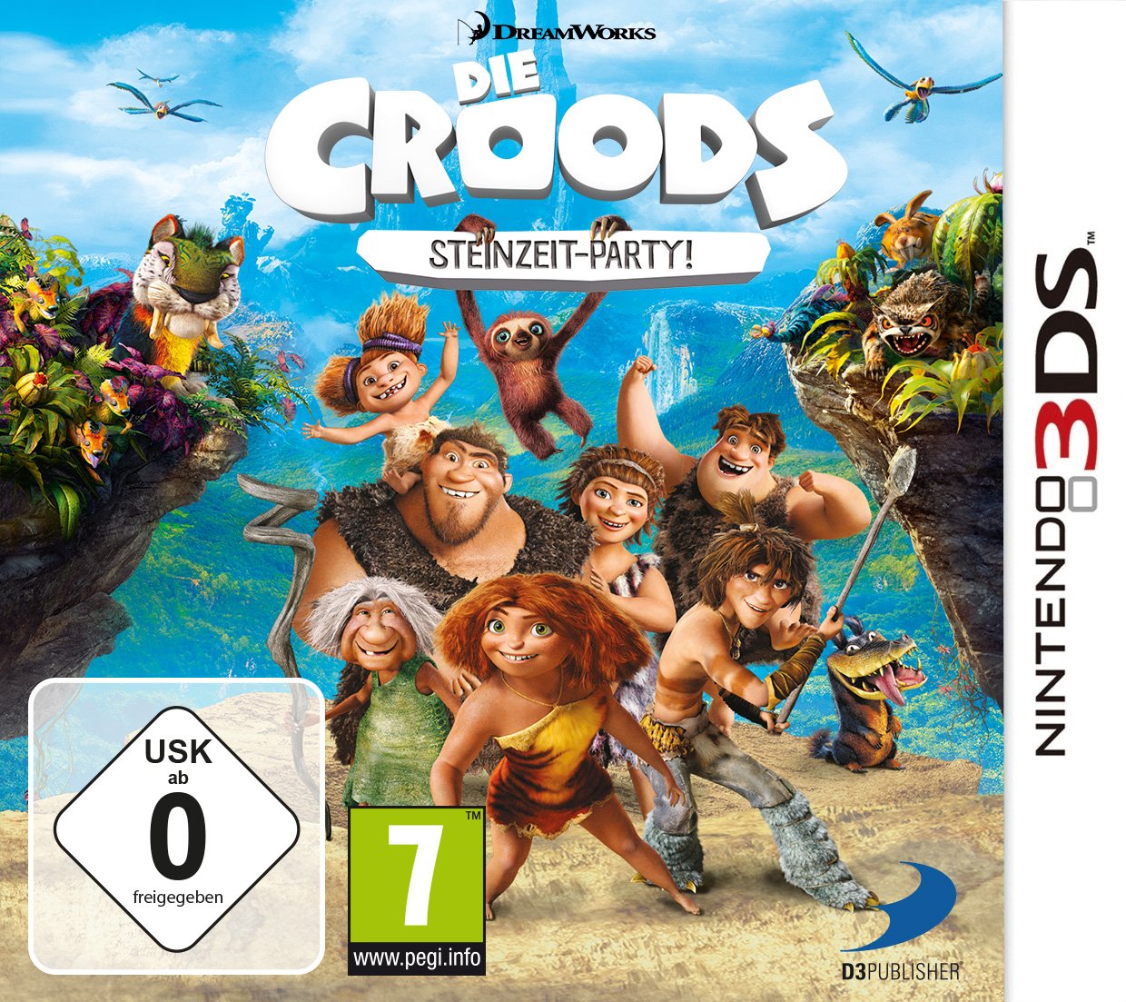 Die Croods: Steinzeit Party! Nintendo DS