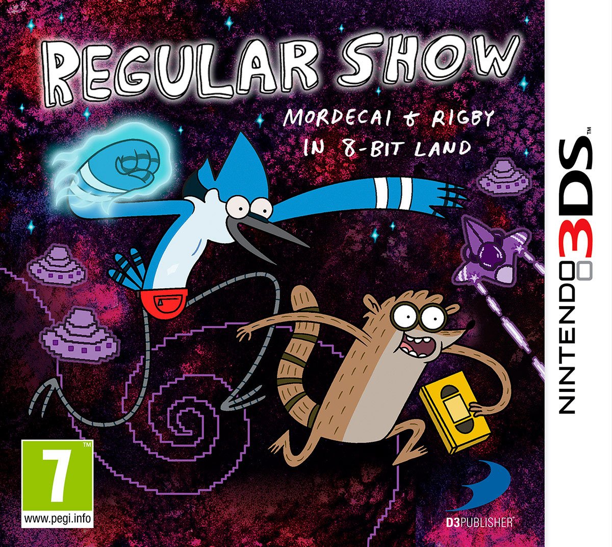 Regular Show: Mordecai and Rigby in 8-Bit Land (Nintendo 3DS) Nintendo DS
