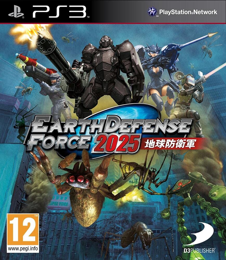 Earth defense force 2025 game