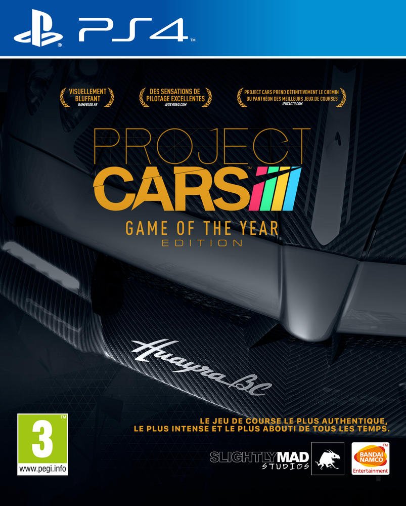 Project Cars - édition jeu de l'année game