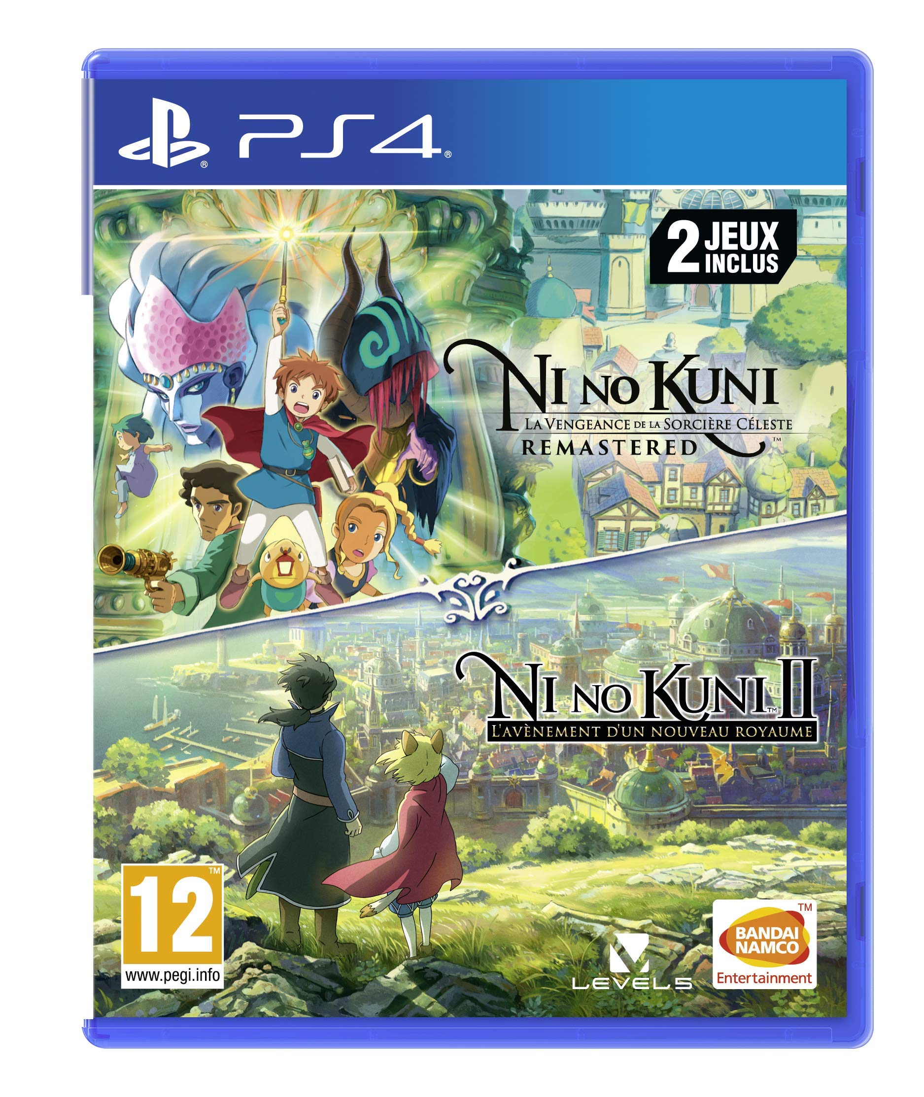 Ni No Kuni 1 + 2 Zusammenstellung PS4-Spiele PlayStation 4
