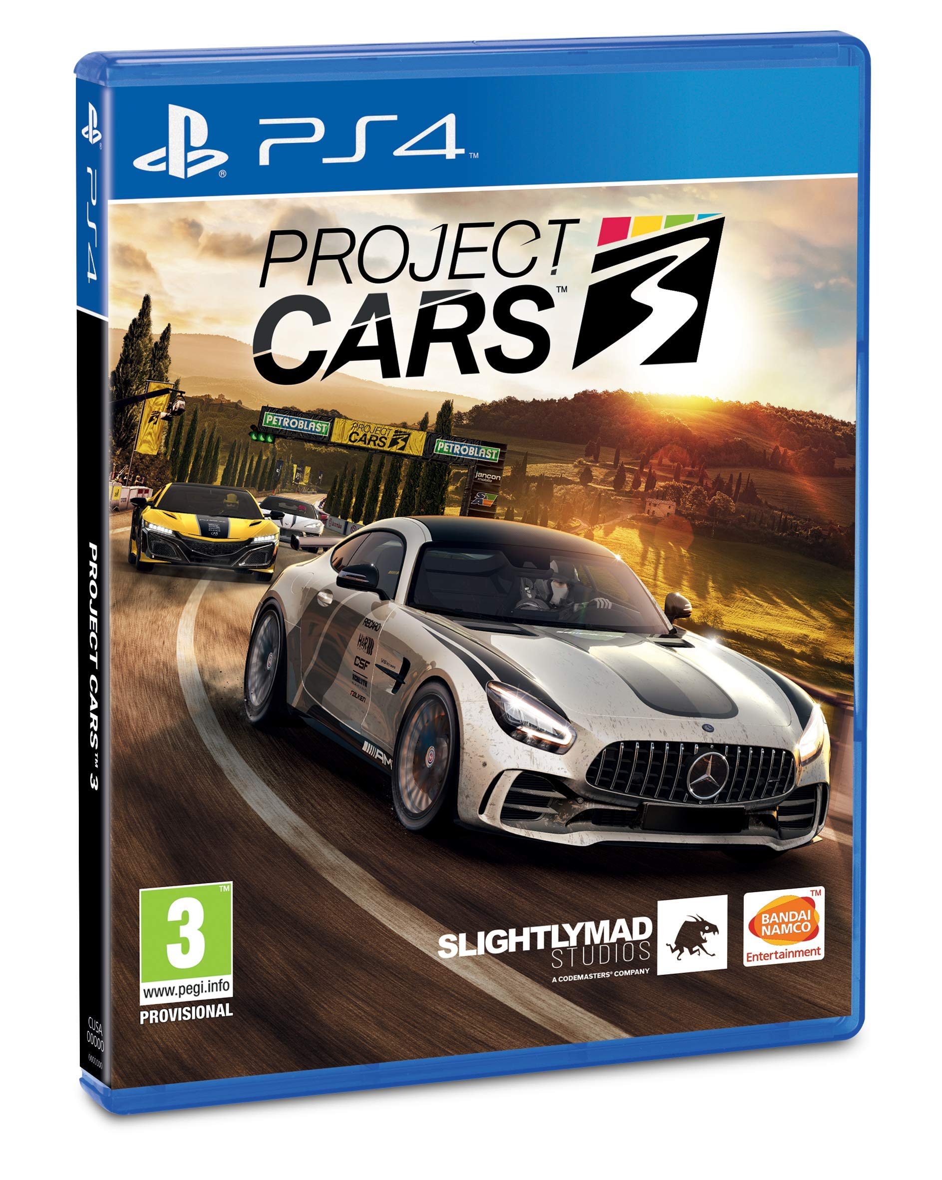 Sony Project Cars 3 Ps4 One Size - Import espagnol game
