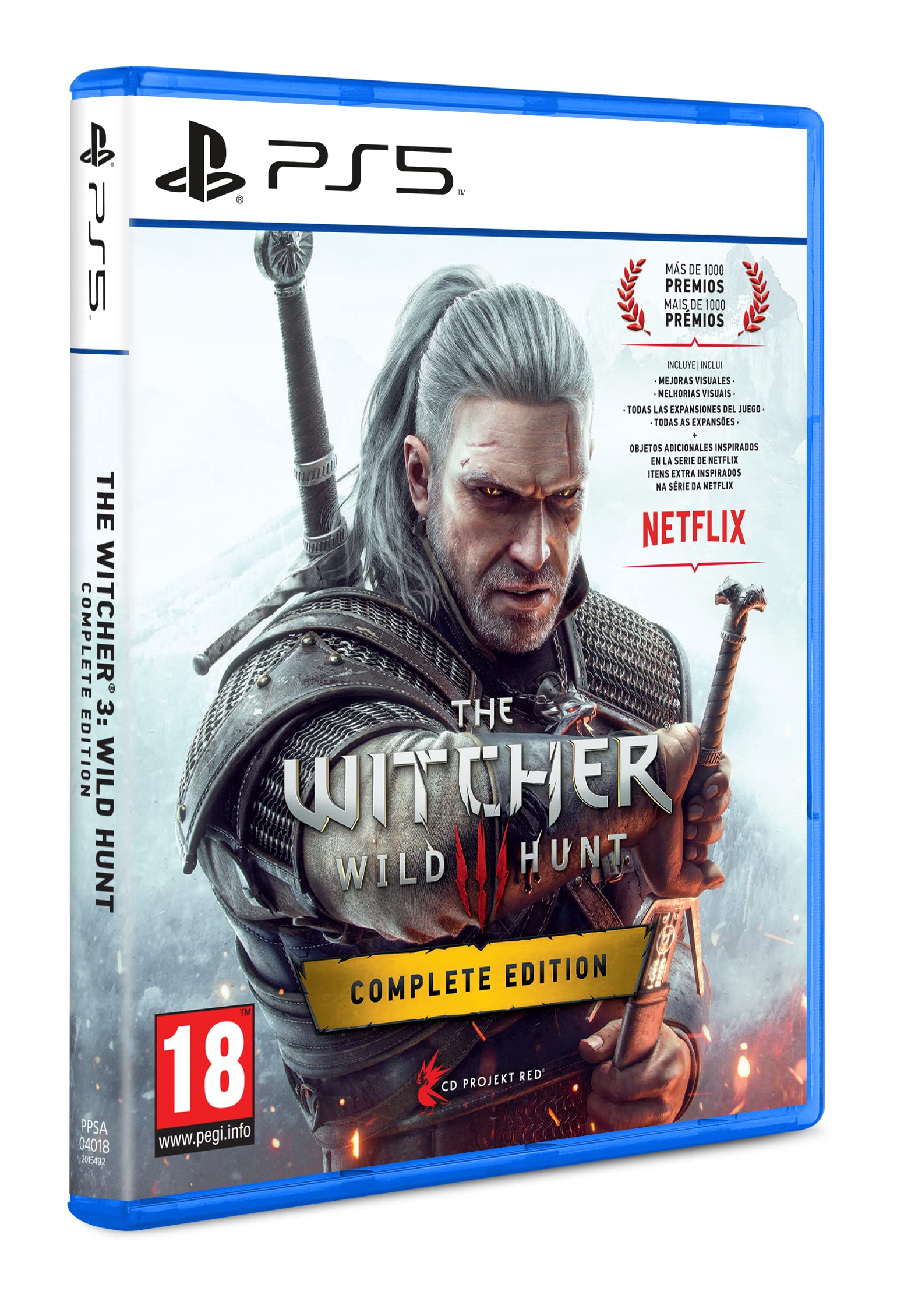 Witcher 3: Wild Hunt (100% UNCUT) (Deutsche Verpackung) PlayStation 5