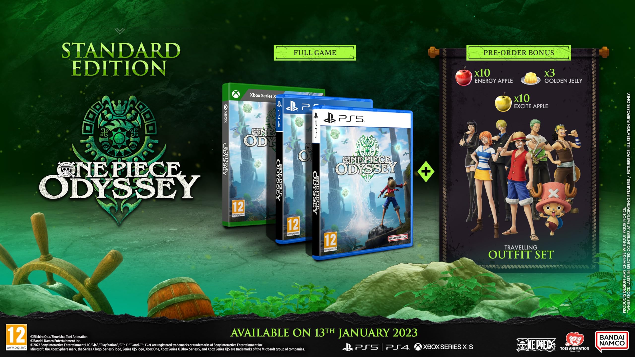 Unbekannt One Piece Odyssey Games