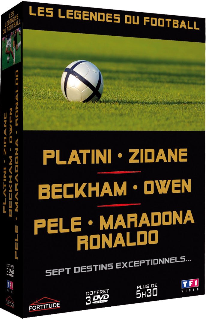 Les légendes du Football - coffret 3 DVD Films
