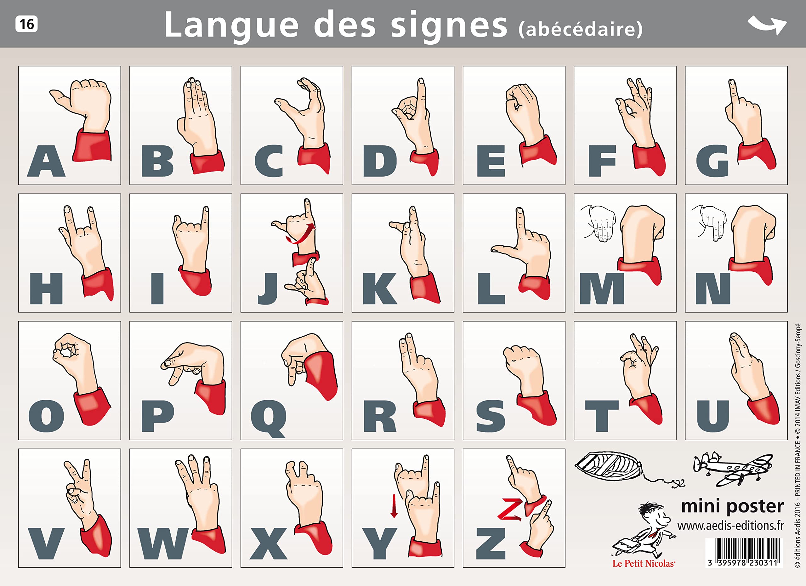 Langue des signes: Chiffres et nombres ; Abécédaire book