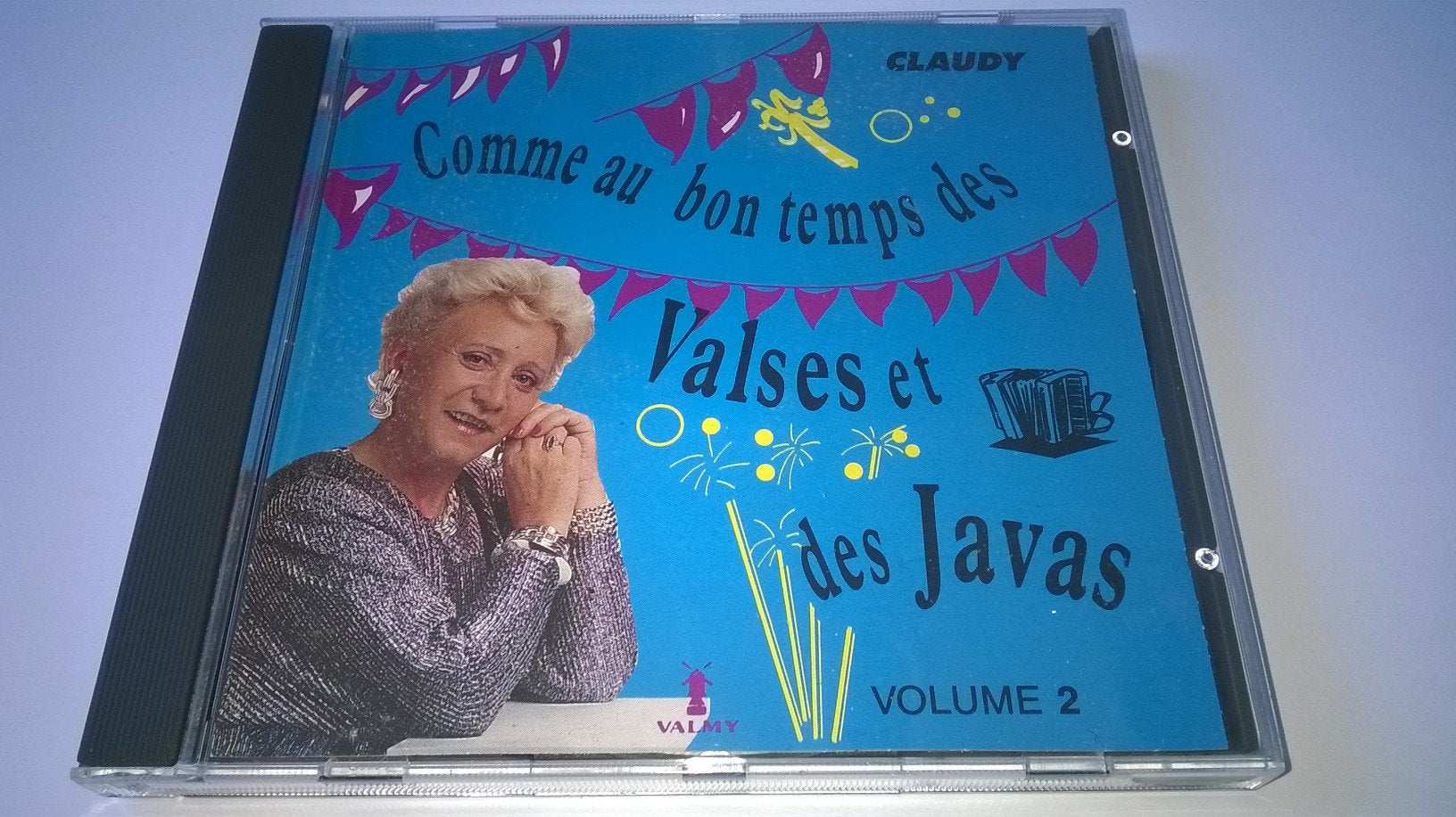 CLAUDY - COMME AU BON TEMPS DES VALSES ET DES JAVAS VOL 2 cd