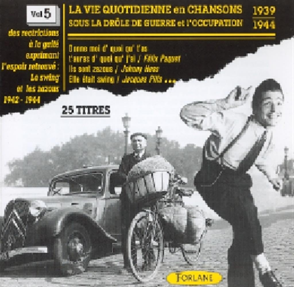Chansons Sous l'Occupation Vol. 5 cd